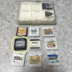 ニンテンドー3DS ソウルシルバー 9本 まとめ売りソフトケース