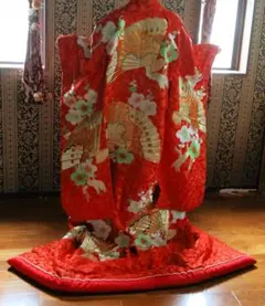 む14アンティーク色打掛☆和装婚礼用のブライダル衣装結婚式神社挙式 