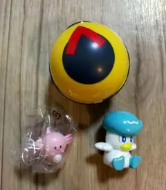 ポケモン カプセル　フィギュア まとめ売り 　クワッス　ラッキー　レベルボール