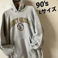 champion チャンピオン リバースウィーブ パーカー２段プリント90's