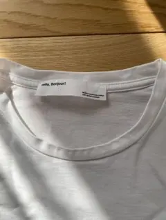ホワイト Tシャツ Hello, Bonjour!のサムネイル
