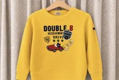 DOUBLE.B キッズ トレーナー イエロー 110センチのサムネイル