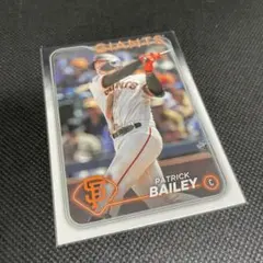 #346 PATRICK BAILEY／Topps Baseball 2024