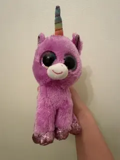 ty ユニコーン ぬいぐるみ 紫