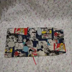 文庫本size‼️ブックカバー　アメコミ②　ハンドメイド
