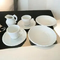 【美品】リチャード・ジノリ カップ＆ソーサー・フルーツ皿・ピッチャー 5点セット