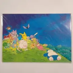 新品未使用未開封　ポケモン ポストカード ふくやまけいこ 1999年当時物希少品 新品未使用未開封 ポケモン ポストカード ふくやまけいこ 1999年当時物