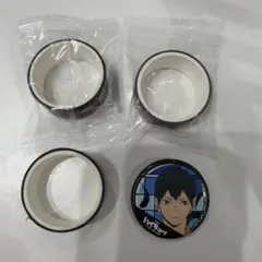 ハイキュー‼︎ くら寿司　4つセットマステ、缶バッチ