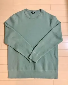 UNIQLO ウォッシャブルミラノリブクルーネックセーター XL