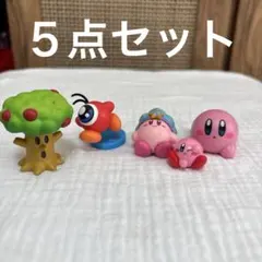 ５点セット❁星のカービィ ウィスピーウッズ ワドルドゥ チョコエッグ ガチャ