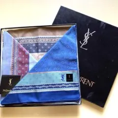 Yves Saint Laurent ハンカチ 3枚セット 箱付きのサムネイル
