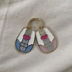 一番くじ プリキュア F賞 メタルチャーム 2点