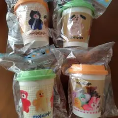 モジョジョジョカフェ風タンブラー全4種4個、非売品。