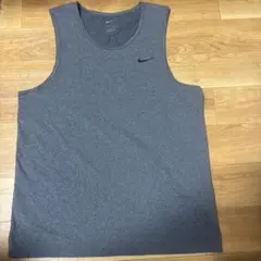 Nike DRI-FIT グレー タンクトップ Lサイズ