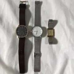 腕時計 nordgreen skagen citizen 3本 まとめ ジャンク