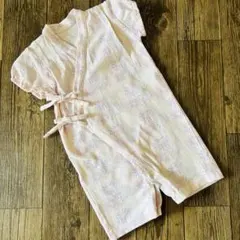 COMME CA FOSSETTE ロンパース甚平 50-70cm 女児　夏祭り