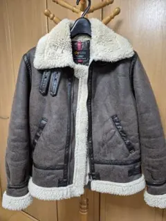 アルファインダストリーズ ALPHA B-3 フェイクムートン ジャケット