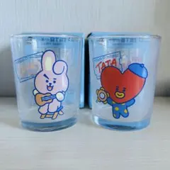 BT21TATA COOKYガラスコップ 2個セット