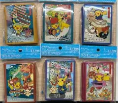 ポケモンセンタートウホク　デッキシールド 6個セット　まつりごっこ　スリーブ