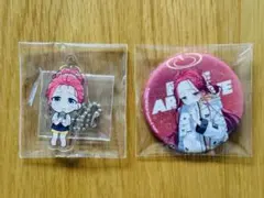 ブルーアーカイブ ユズ 缶バッジ アクリルキーホルダー 2点のサムネイル