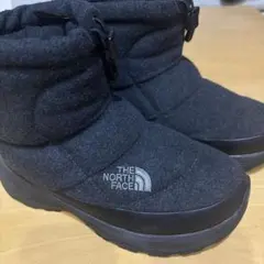 美品です。THE NORTH FACE スノーブーツ グレーブラック23〜24