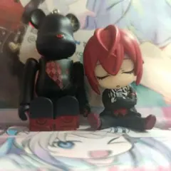 ツイステ　リドル・ローズハート　肩ズンフィギュア　ベアブリック