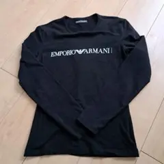 EMPORIO ARMANI ブラック長袖Tシャツ M