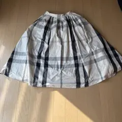 ZAMPA ザンパ　チェックフレアスカート M