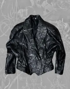 Archives 00s ダブルライダース ジャケット 本革 y2k スタッズ