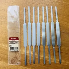 무지 스틱 패스너, 8-스트랜드, 스틸
