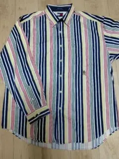 TOMMY HILFIGER ストライプシャツ XL