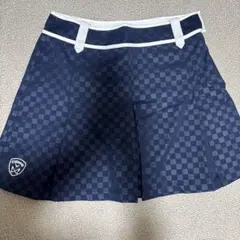 Callaway チェック柄 ゴルフスカート ネイビー