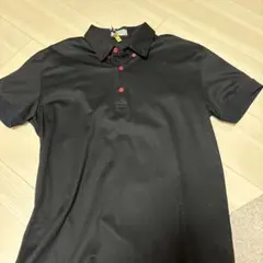 美品　クリスチャンディオール　半袖ポロシャツ　黒　ワンポイントロゴ　イタリー製 DIOR | CD Icon ポロシャツ コットンピケ