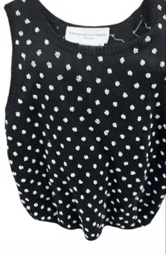 Audire アウディーレ Diamond knit tops グレー - メルカリ
