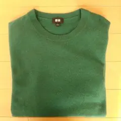 UNIQLOカシミヤ100% クルーネック ニット セーター Lサイズ
