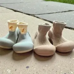 【2足セット】ベビーシューズ