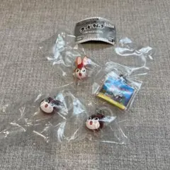 バンダイナムコ クッピーラムネ めじるしアクセサリー 4個セット