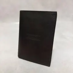 Christian Dior 二つ折り財布 レザー ロゴ型押し　ダークブラウンのサムネイル