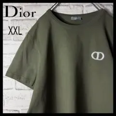 [希少XXL]ディオール☆CD刺繍ロゴTシャツ 人気カラー 22ss