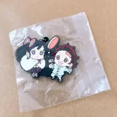 鬼滅の刃　竈門炭治郎　栗花落カナヲ　ラバーストラップ