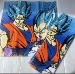 ドラゴンボール タオルセット残りわずか‼️ドラゴンボール 2枚正方形孫悟空ベジータ
