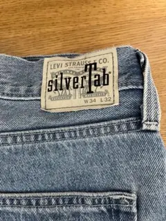 Levi's silverTab デニムパンツ W34 L32 シルバータブ