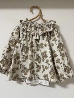 teteatete 花柄ブラウス