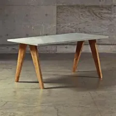 オーダー専用｜オフホワイト｜横幅130cm｜奥行80cm｜薄塗りモルタル