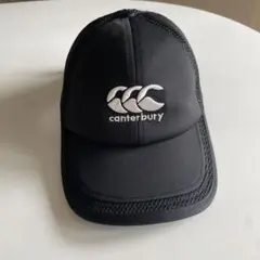 canterbury 黒 メッシュキャップ