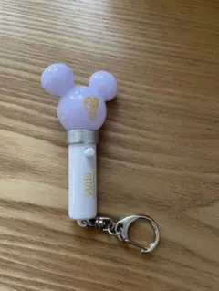 ミッキー型LEDキーホルダー プルート　オレンジ