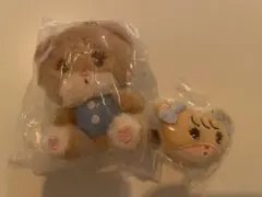 mikko characters ぬいぐるみ2 まえがみクリップ【ラテ】