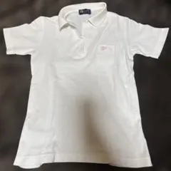 ホワイト ポロシャツ 140