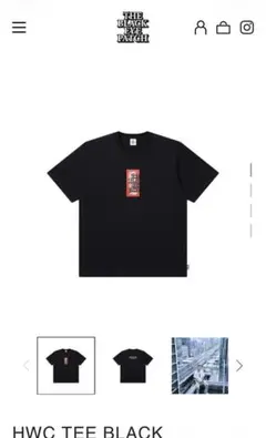 ブラックアイパッチ 取扱注意 Tシャツ HWC TEE 黒L 平本蓮 D.O - メルカリ