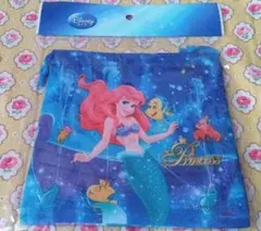 DisneyPrincess　アリエルポリエステル巾着コップ袋　未使用　送料無料